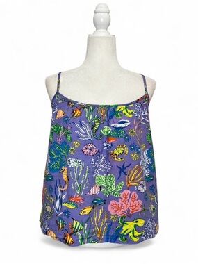Print fresh pajama tank top in print
"Oceania"